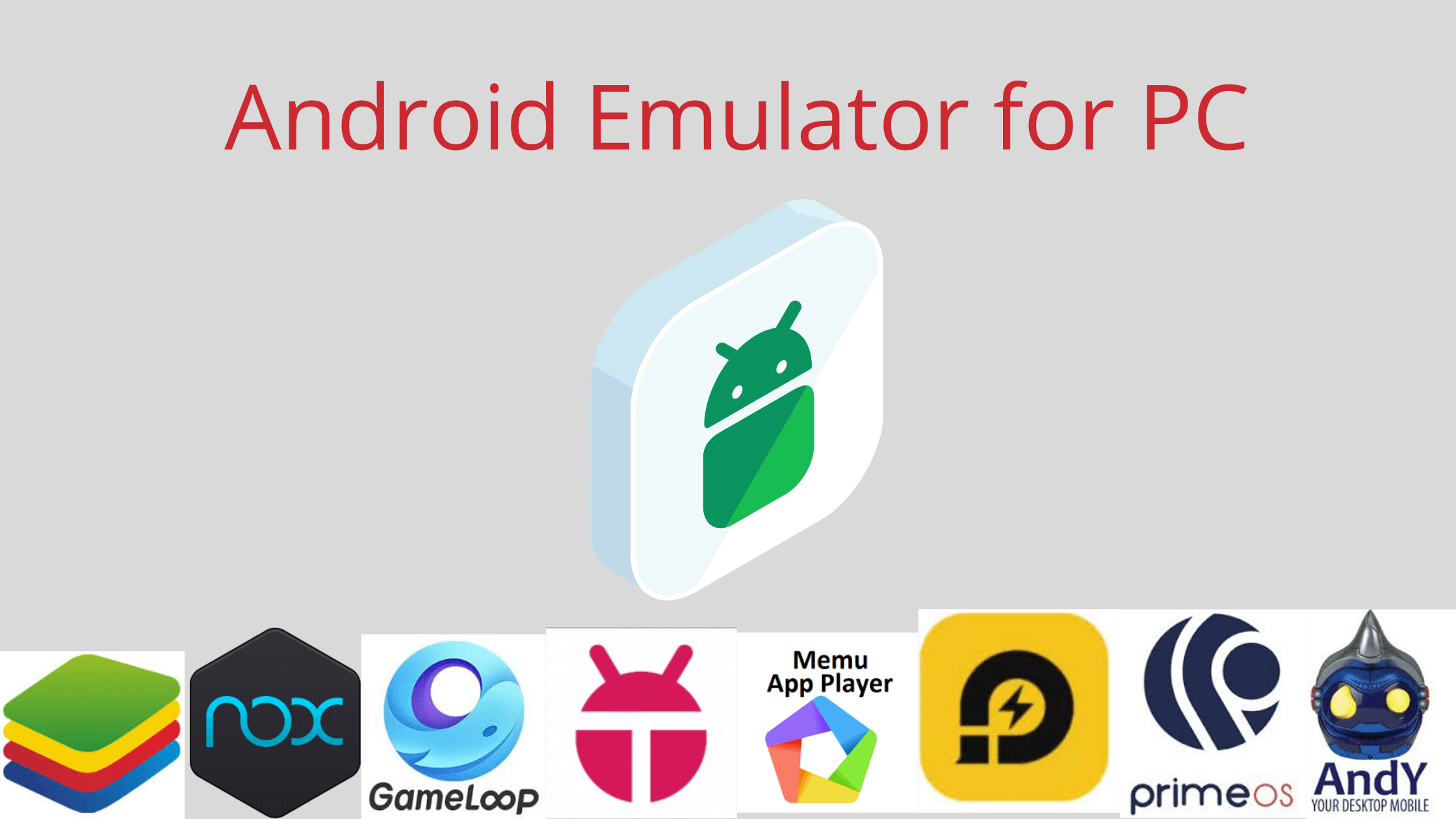 android emulator for mac and pc